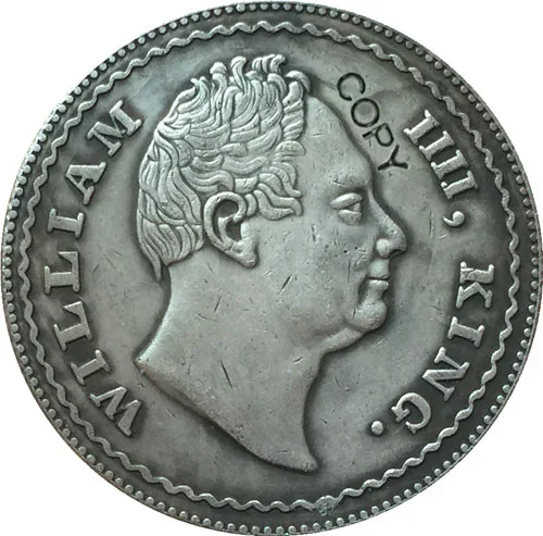 1834 Соединенные монеты Королевства копия