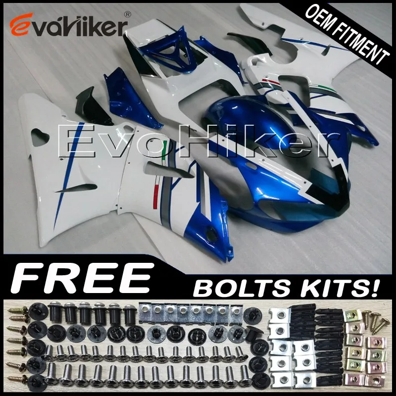 K Капот мотоцикла на заказ для YZF-R1 1998-1999 ABS Корпус мотоцикла обтекатель красный+ подарки - Цвет: K