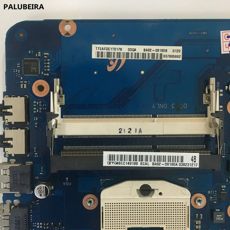 PALUBEIRA BA92-09190A BA92-09190B для samsung NP300E5A Материнская плата ноутбука BA41-01763A HM65 материнская плата полностью протестировано работы