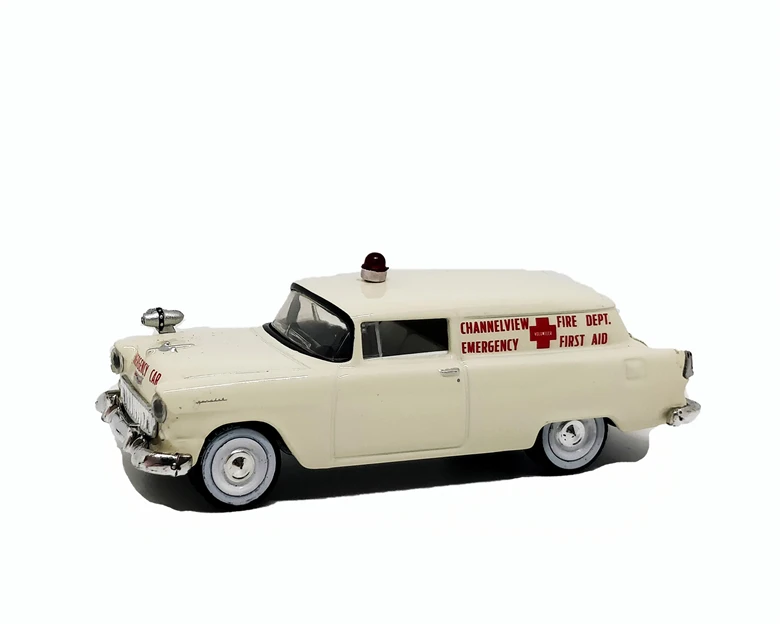 1:64 Greenlight Chevrolet Sedan доставка 1955 скорая помощь без коробки| |