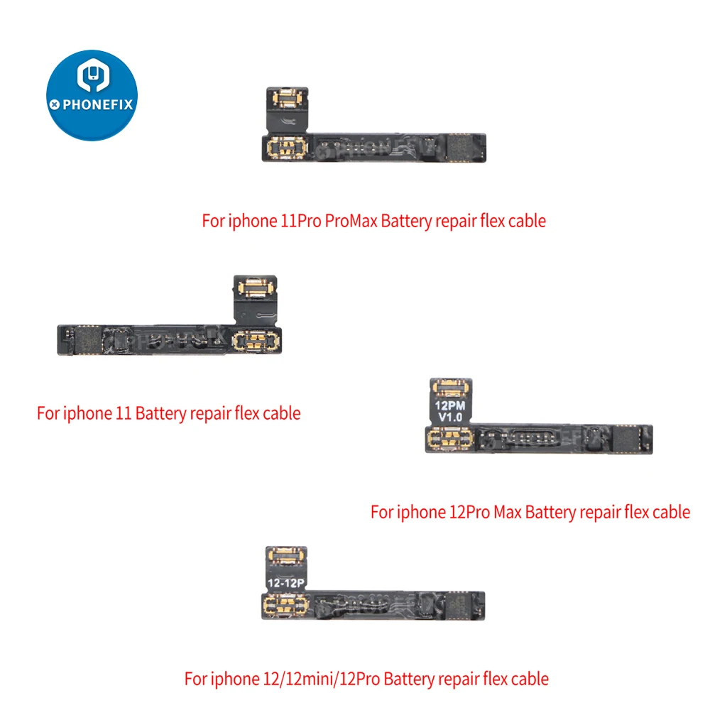 JCID JC V1SE Battery Repair Board Flex Cable Pop-Up Error Remove for iPhone 11-14PM Battery Message Data Read Write FPC Tool battery protection board cable battery activation board