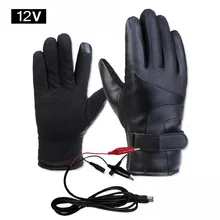 Motorcycle Heated Gloves Unisex Rechargeable Electrical Wear-resistant 1 Pair