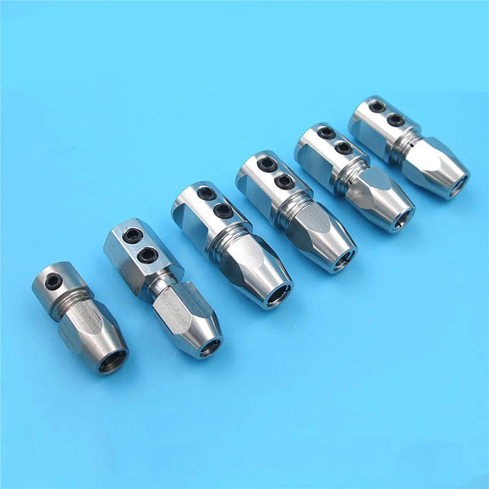 Cardan Tractor Conectores Flexibles Para Motor - Pack De 6 (latón, 3mm) Eje Para  Carro
