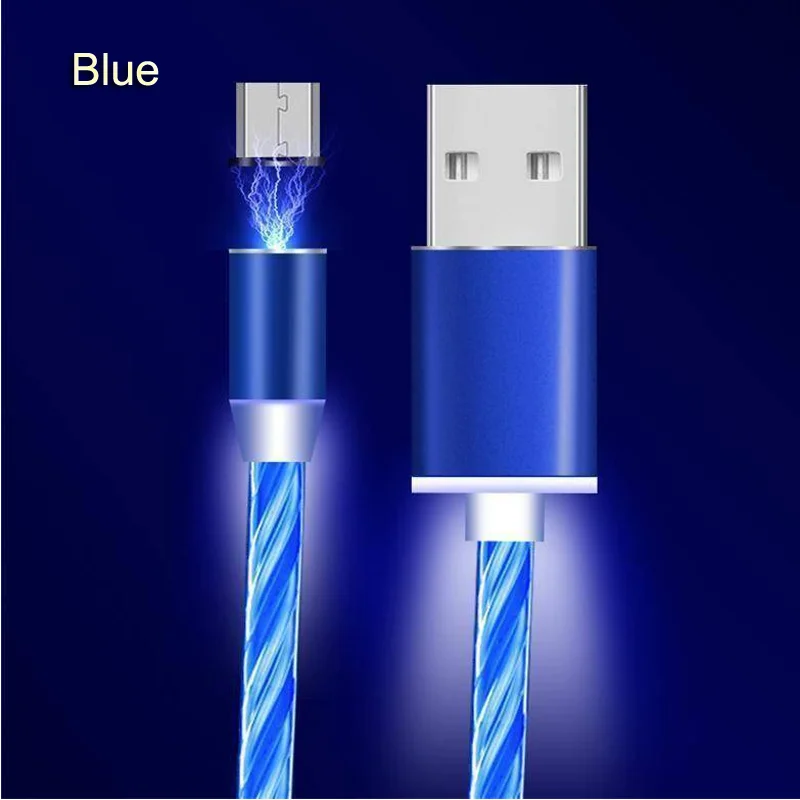 3 в 1 светодиодный течет светильник Магнитный Micro Зарядка через usb Зарядное устройство для подключения кабеля к кабелю для Xiaomi Redmi макс 3x2 3 2 секунд воспроизведение на возраст 5, 6, 8, 5A 5S 5X 6X 8SE