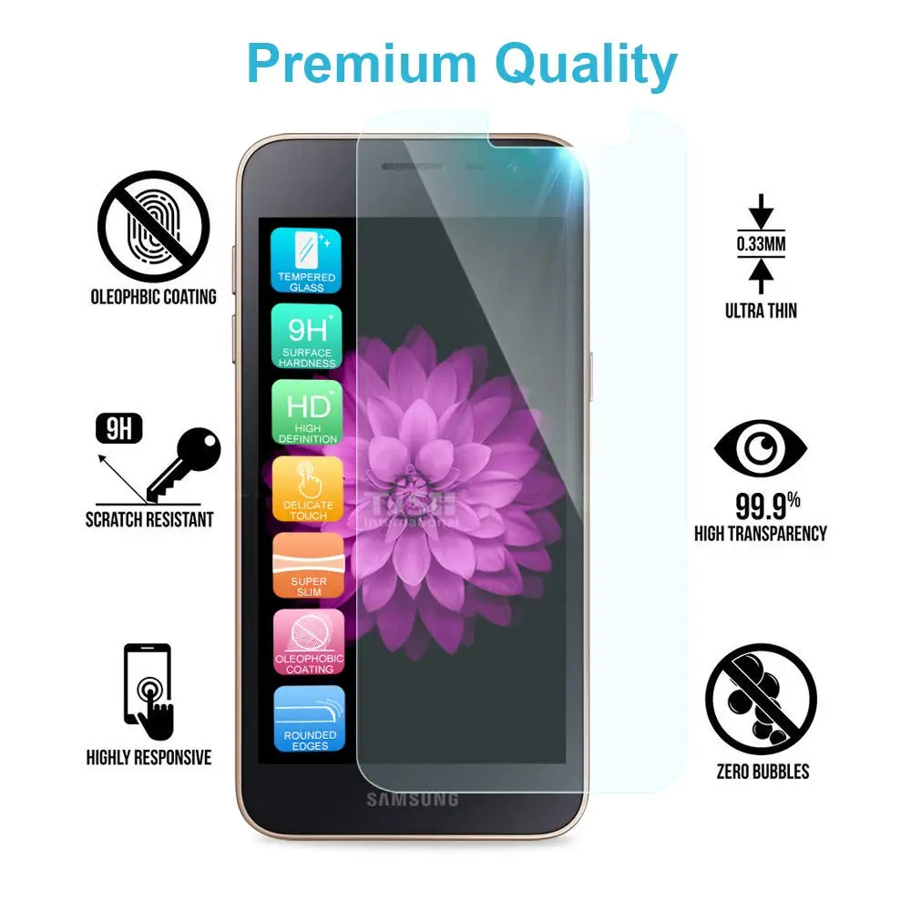 9H HD Защитное стекло для samsung Galaxy J2 Core J4 J5 J6 J7 J8 Pro Plus Prime MAX закаленное защитное стекло для экрана