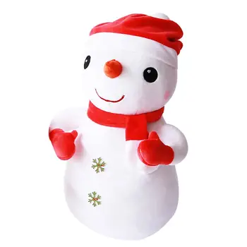 

Lovely Santa Snowman Doll Plush Stuffed Warm Hand Cushion Kids Toy Xmas Gift Tree Toy Doll Hang Decorations for home New