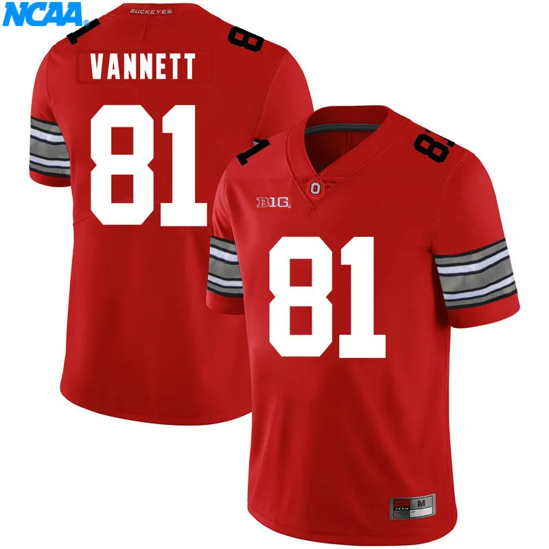 Новое поступление высокое качество майки Vannett#81 коричневый#80 колледж футболка ограниченной серии Майки S-XXXL - Цвет: 7