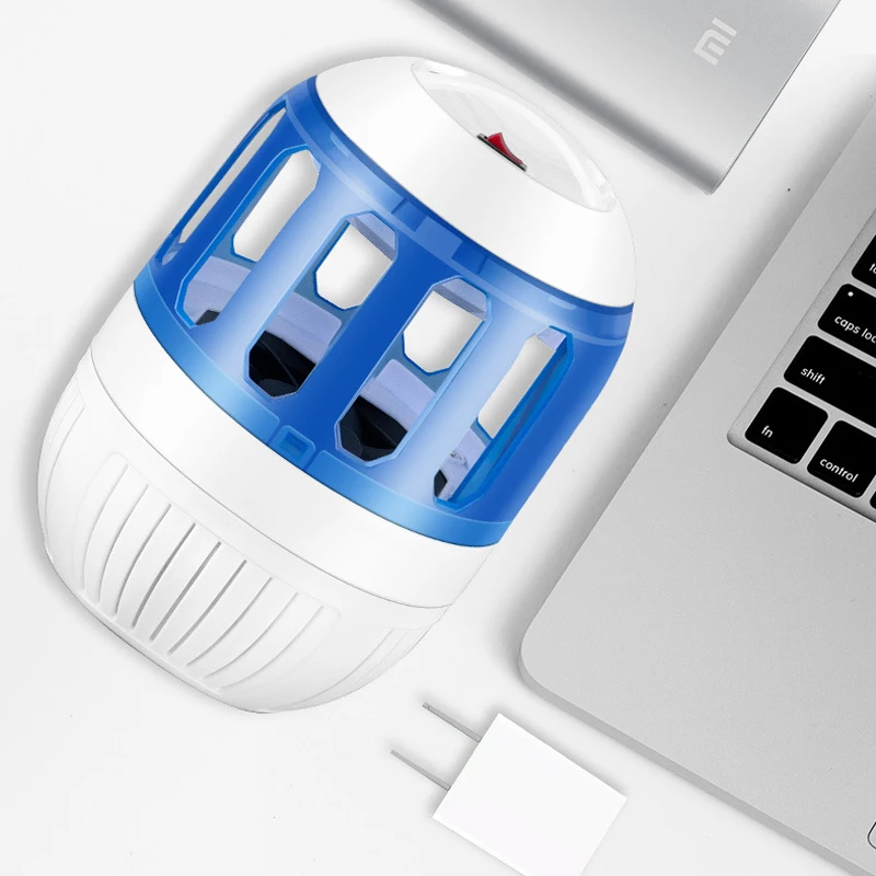USB вдыхаемый гриб, москитная ловушка, бесшумный бытовой светильник, ловушка для комаров, фотокатализатор, светодиодный отпугиватель комаров