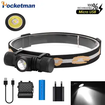 

5000 lumens L2 LED lamp USB Rechargeable Cycling Headlight 18650 Battery Head Torch Camping Fishing Light Torch