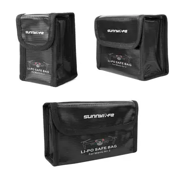 

Drone Mavic Air 2 Battery Safe Bag Lipo Fireproof Case Explosion-proof Battery Storage Bag for DJI Mavic Air 2 Accessories