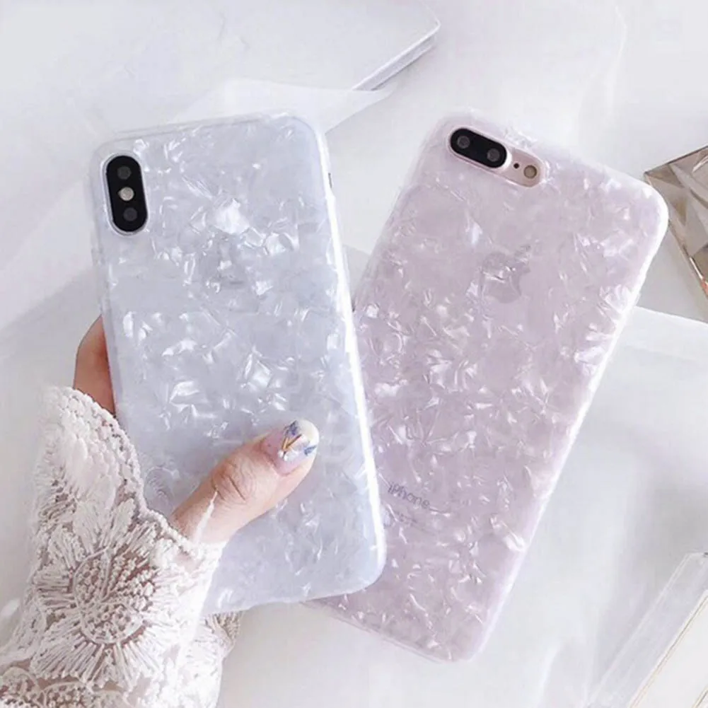 Раковина чехол для телефона для iPhone 6, 6 S, 7, 8plus X задняя крышка корпуса прекрасные Чехлы Забавный корпус для продажи