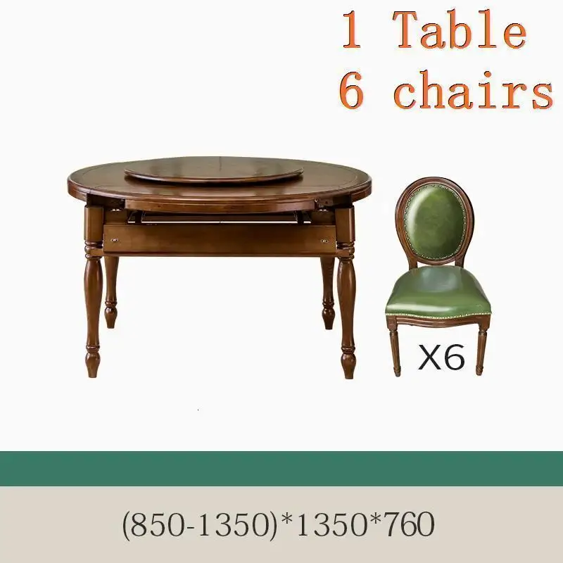 Number 6 Обеденный Eet Tafel A Langer Meja Makan De Jantar набор Tisch Yemek Masasi деревянный круглый стол - Цвет: Number 6