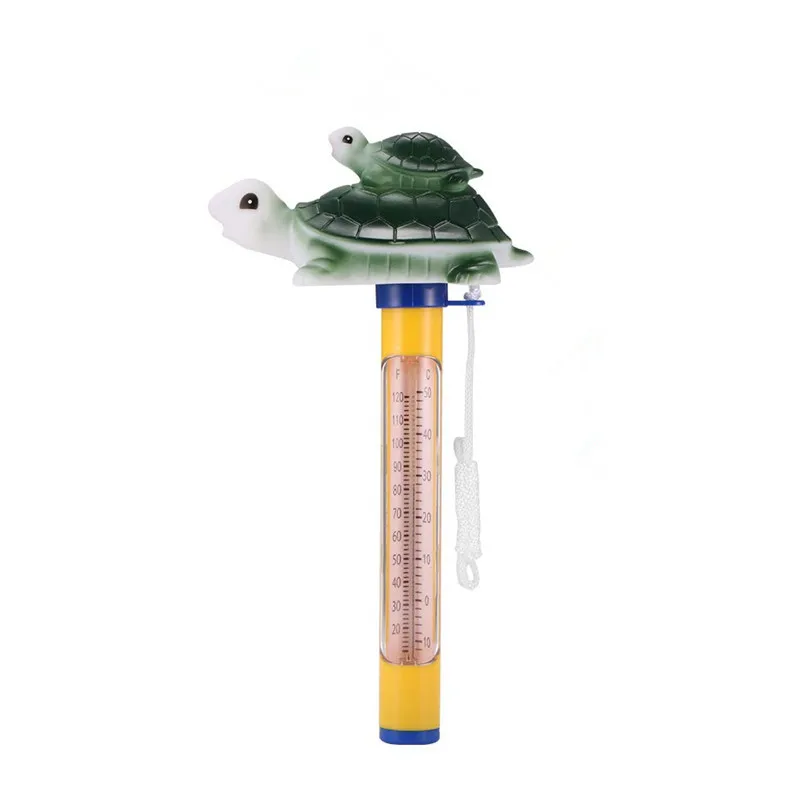 

Swimming Pool Floating Cartoon Animal Temperature Kids Cute Bath Water Home Floating Thermometer Outdoor Tools Pool Accessories