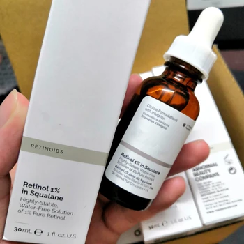 

Retinol 1% In Squalane Highly-Free Solution 30ml Make Up Ordinary Pores Anti-aging vitamin A Base Serum Foundation Cosmetics