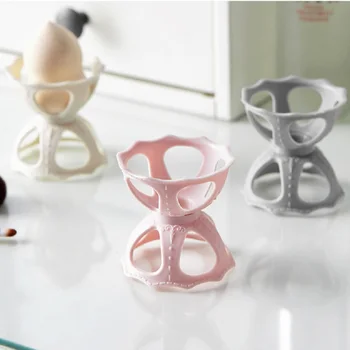 

1pcs Beauty Makeup Egg Powder Puff Storage Rack Egg Sponge Drying Stand Holder Display Stand Cosmetic Puff Holder