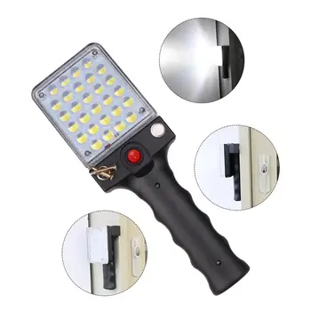 

Portable 28*2835 LED High-Power USB Charging Working Lamp Angle Adjustment Torch Lanterna Hanging Hook Lamp For Outdoor Camping