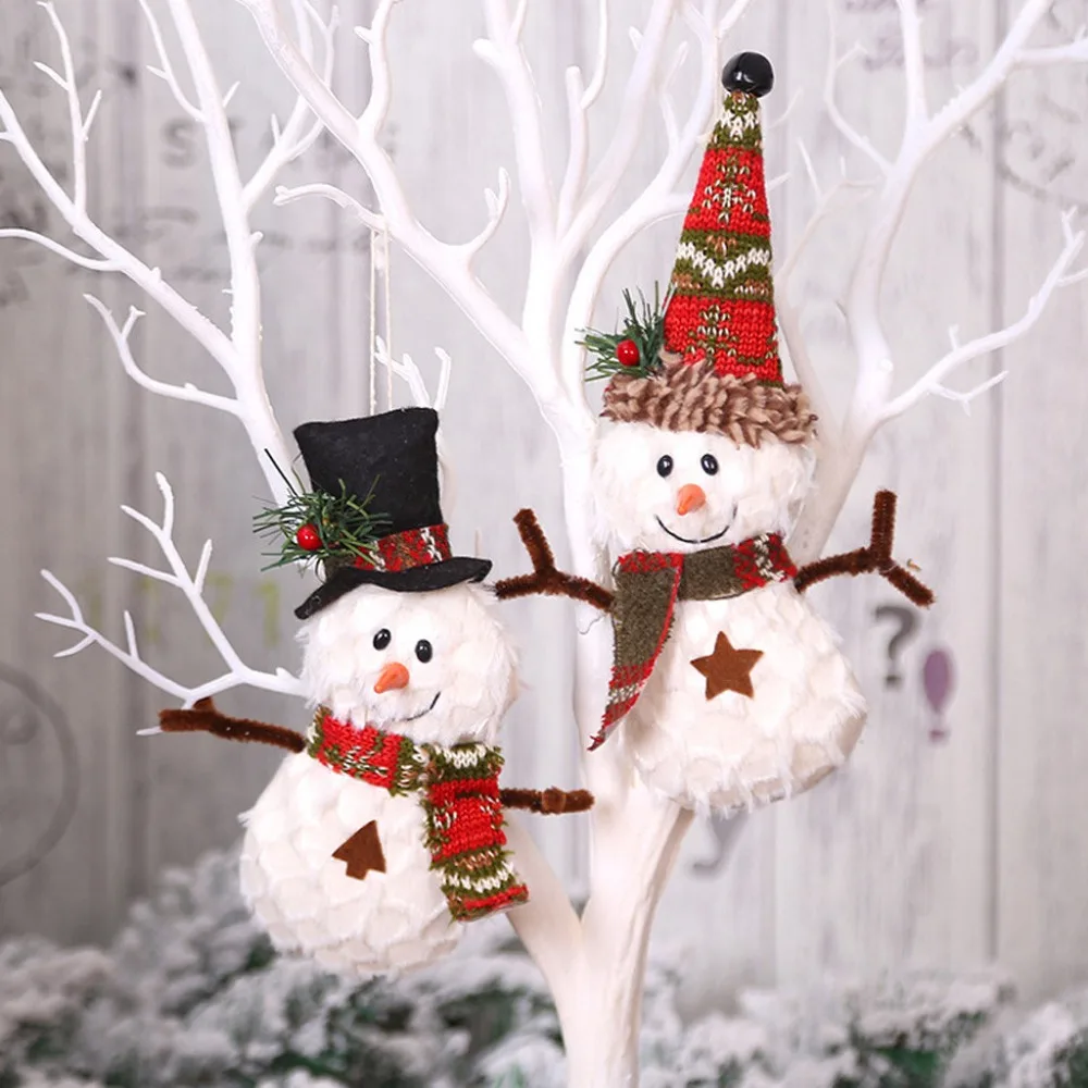 Christmas Decoration Doll Ornaments Elk Gift Window Table Simple новый год 2020 украшения (2)