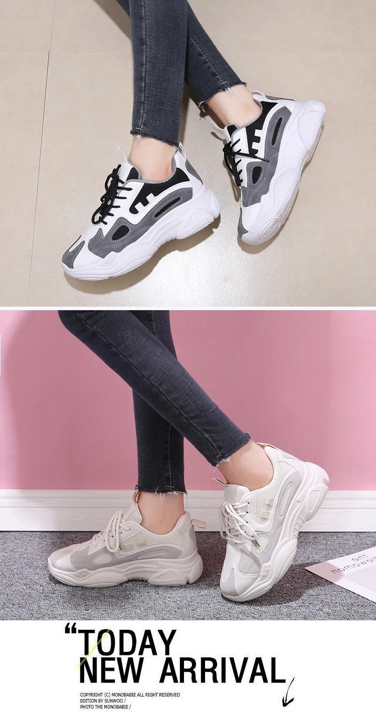 Дышащая Вулканизированная обувь из сетчатого материала; эластичная Повседневная матерчатая обувь; женские кроссовки на плоской платформе; женская обувь; женские лоферы