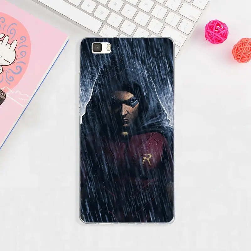 Мягкий ТПУ чехол для телефона Hero Red Robin Titans, чехол для huawei P8 P9 P10 P20 Lite mate 10 Pro Y3 Y5 Y6 II Y7 Honor 6X Plus - Цвет: image 9