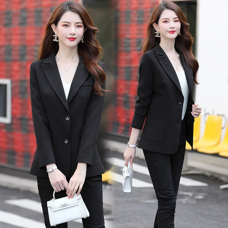 

Online Celebrity Short-height Suit WOMEN'S Coat 2019 Spring And Autumn New Style Korean-style Fashion Casual Slimming Versatile
