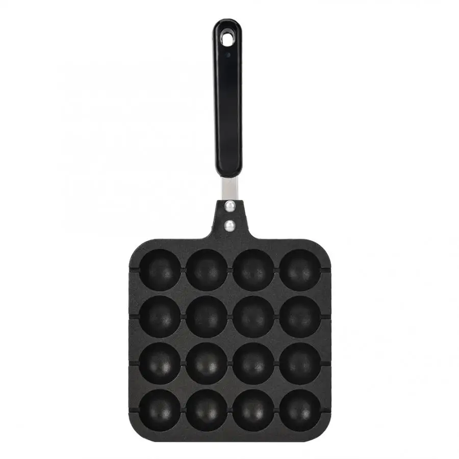 16 Holes Takoyaki Maker Non-Stick Takoyaki Grill Pan Plate Maruko Baking Forms Mold Pan Octopus Baking Machine for Kitchen baking pan baking tray