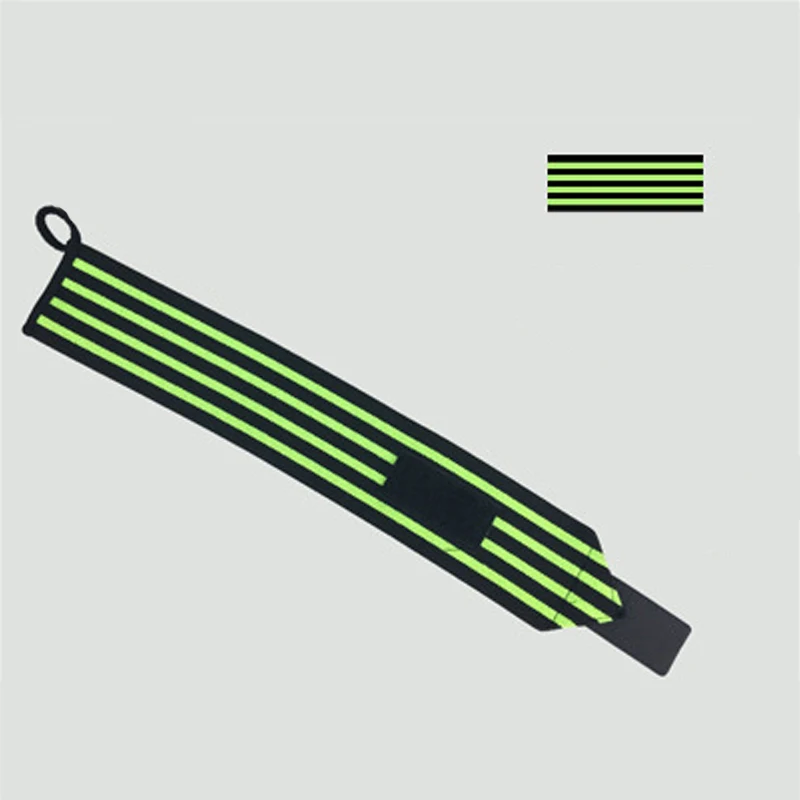 black green Для занятий тяжелой атлетикой, для женщин и мужчин, фитнес-браслет, спортивный браслет, бодибилдинг, силовая атлетика, гимнастика, защита на запястье - Цвет: black green
