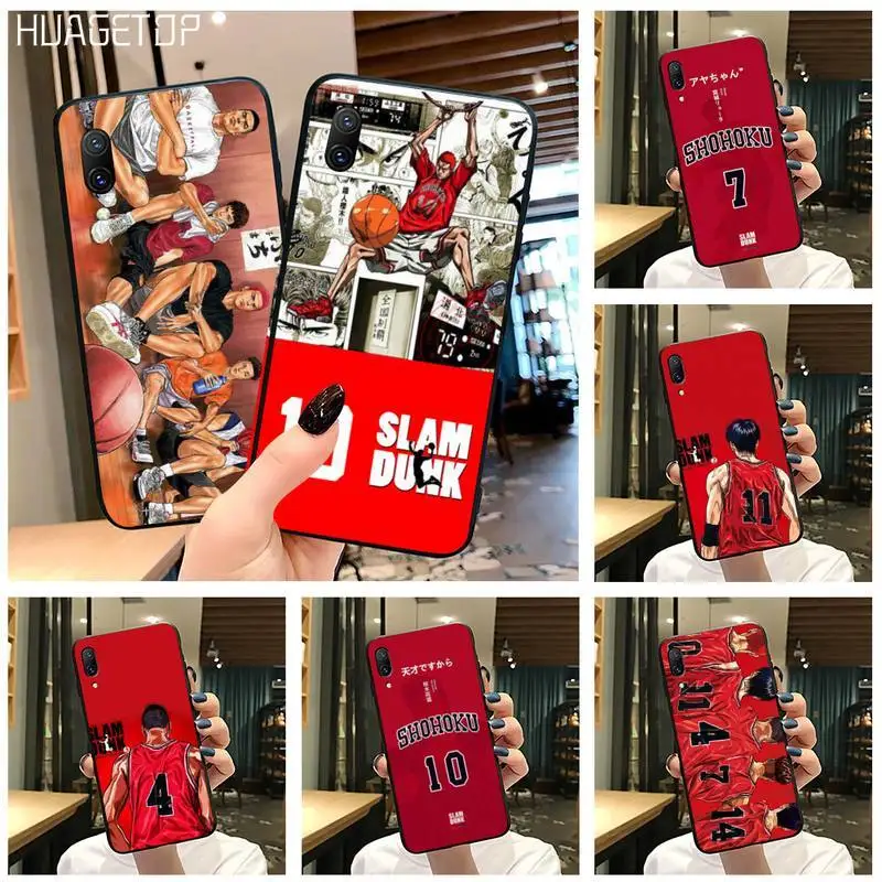 

HUAGETOP Slam dunk anime manga Painted Phone Case For Vivo Y91c Y17 Y51 Y67 Y55 Y7s Y81S Y19 V17 vivos5