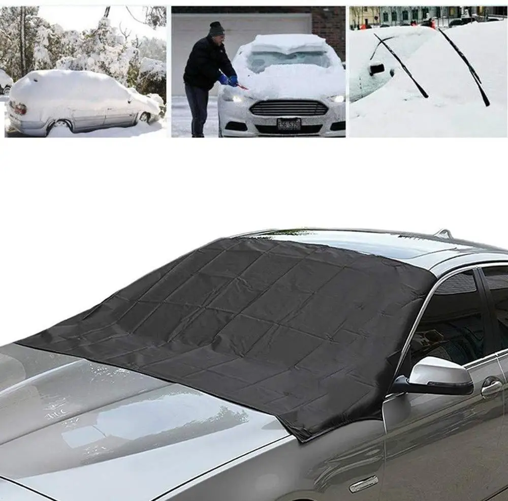 

Universal Magnetic Car Windshield Cover Automobile Snow Ice Sunshade Shield Winter Windshield Visor Cover Front Windscreen Cover