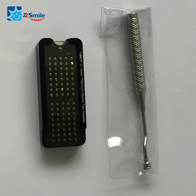 Чехол для зубного имплантата(с 80EA Bone Tac)+ держатель для кости Tac TBM-03