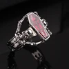 Punk Vintage Jewelry Silver Color Stainless Steel Vampire's Coffin Men's Ring Party Charm Accessories Cool Boy Gift ► Photo 2/6