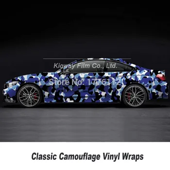 

Factory price car foil Camouflage wrapping Film With Air Free Vehicle Graphics Size: 1.52*5/10/18 M cam vinyl wraps