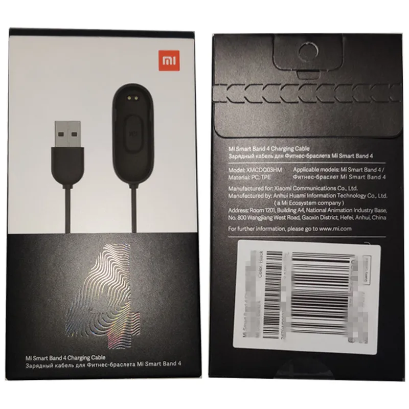 Xiaomi mi Band 4 специализированный зарядный кабель Портативный USB зарядный кабель для mi Band 4 Оригинальное зарядное устройство смарт-браслет аксессуары