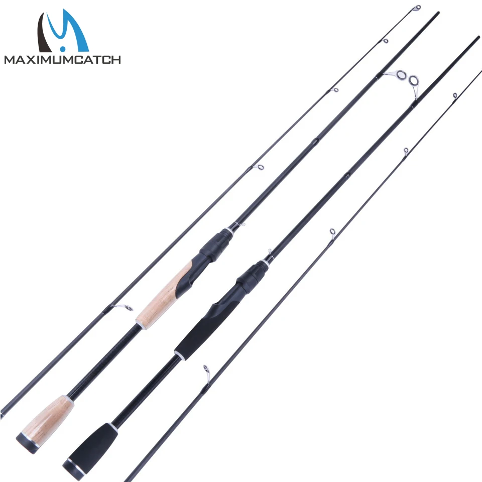 Maximumcatch спиннинговая Удочка 1,95/2,10 м 2 шт Удочка с прикормом Вес 1/8-3/8OZ для спининга