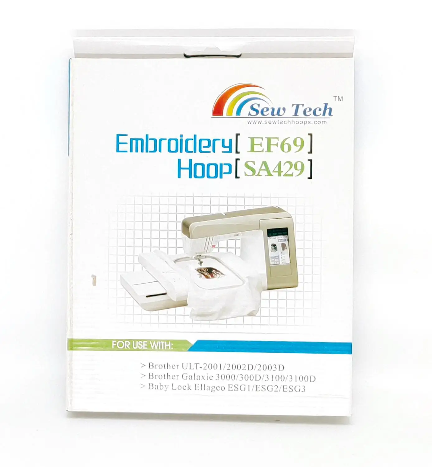 Sew Tech пяльцы для вышивания для Brother вышивка машина рамка для ULT-2001 2002D 2003D SA429(EF69) вышивка рамка