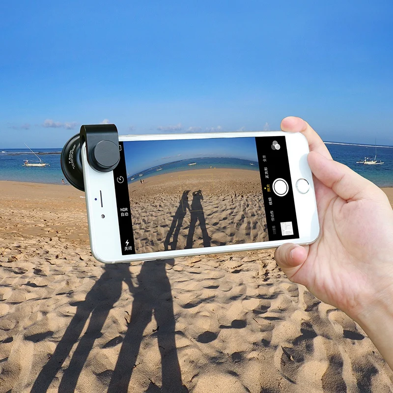 Abkt-pholes 238 градусов рыбий глаз Hd объектив 0.2X широкоугольный объектив для Iphone X 7 6 huawei Xiaomi 4K Hd клип-на объектив камеры телефона