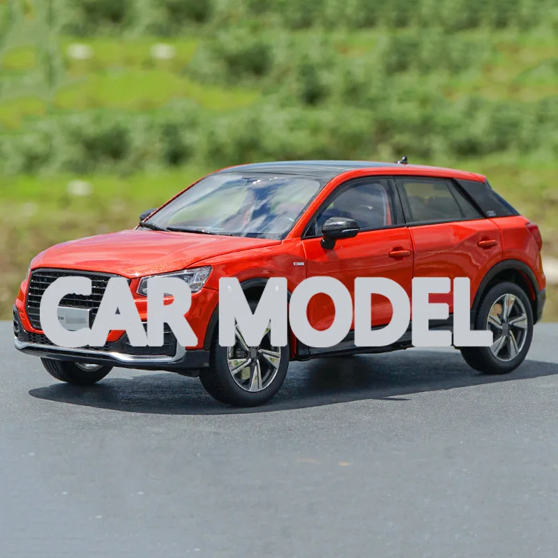 1:18 сплав игрушечных автомобилей Q2L модель автомобиля SUV детских игрушечных автомобилей авторизованный игрушки для детей - Цвет: Оранжевый