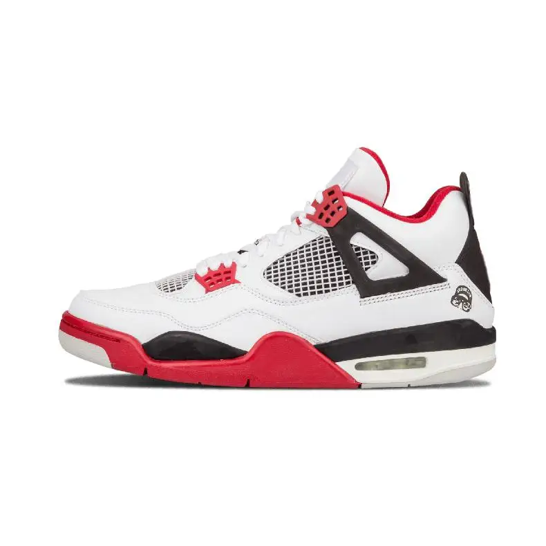 color18 Jordan Ретро 4 мужские ботинки для баскетбола Мотоспорт Раптор черный красный Toro oreo спортивные кроссовки чистый белый Новое поступление - Цвет: color18