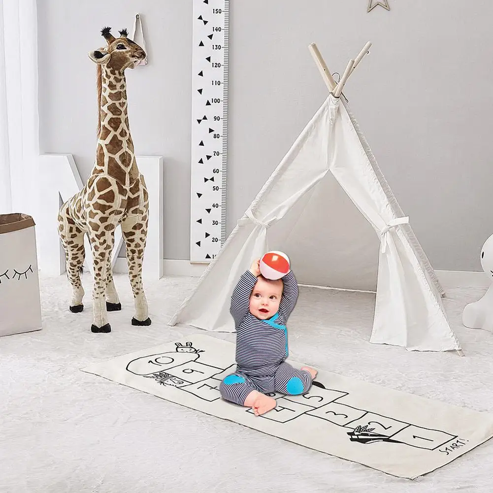 Puseky детский хопскотч коврик для спортзала Tapete Infantil игровой коврик для детей игровой коврик развивающие спортивные маты для ползания одеяло детские коврики