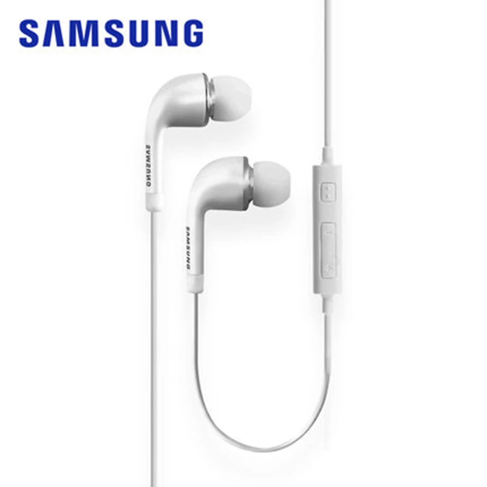 Samsung оригинальные наушники EHS64 Проводные 3,5 мм наушники-вкладыши с микрофоном для samsung Galaxy S8 S8Edge Поддержка samsung гарнитура