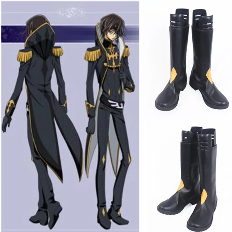 

CODE GEASS Lelouch of the Rebellion Julius Kingsley shoes Cosplay Custom anime character shoes Fashion men women cartoon shoes