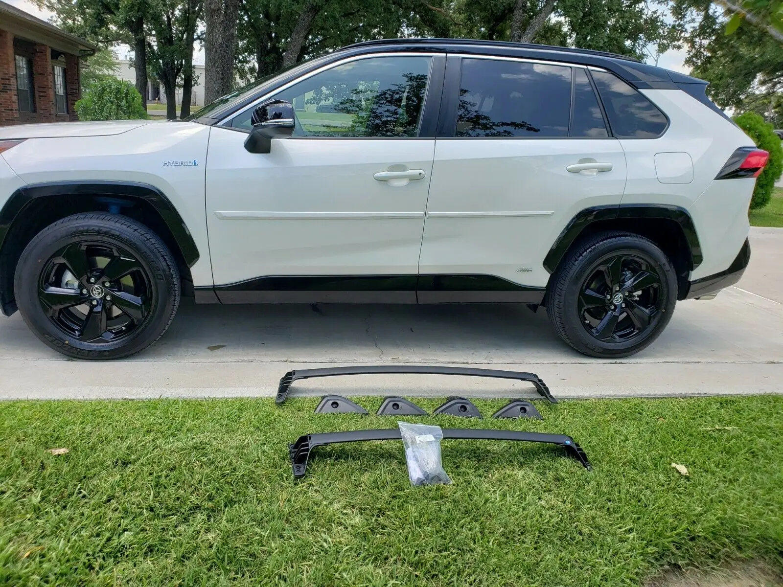 2 шт. передняя задняя алюминиевая перекладина подходит для Toyota RAV4 RAV 4 протектор