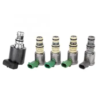 

Valve Control 5Pcs Transmission Solenoid Block Control Unit Module Kit Fit for 325i Xi 2001-2005 L 6 2.5L 5L40E