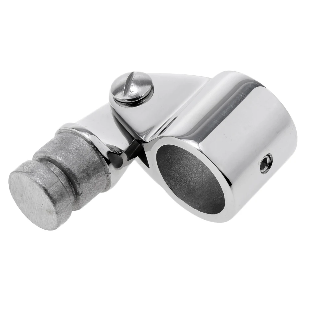 Marine Boat Awning Hand Rail Fitting 0.86Inch/22mm, 316 Stainless Steel Deck Hardware