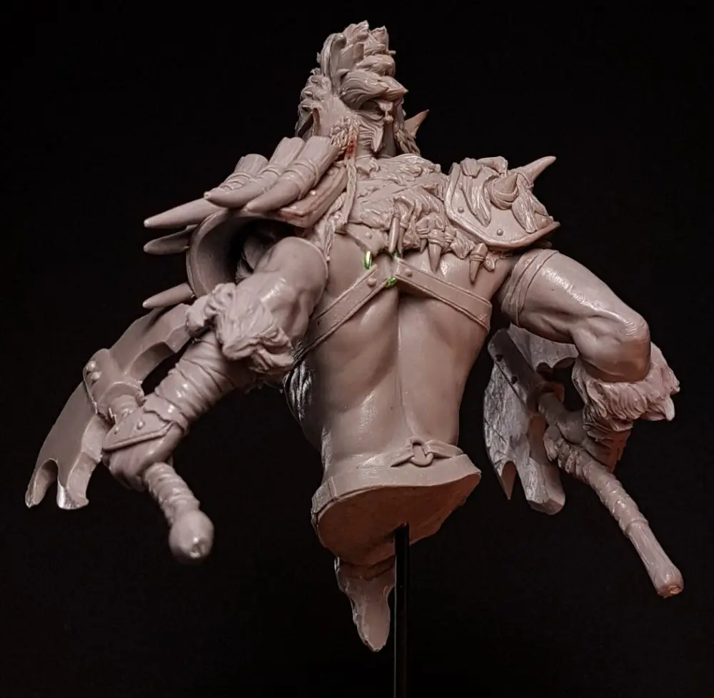 1/12 смолы бюст модели наборы GK She-Orc Unassambled Неокрашенный 786