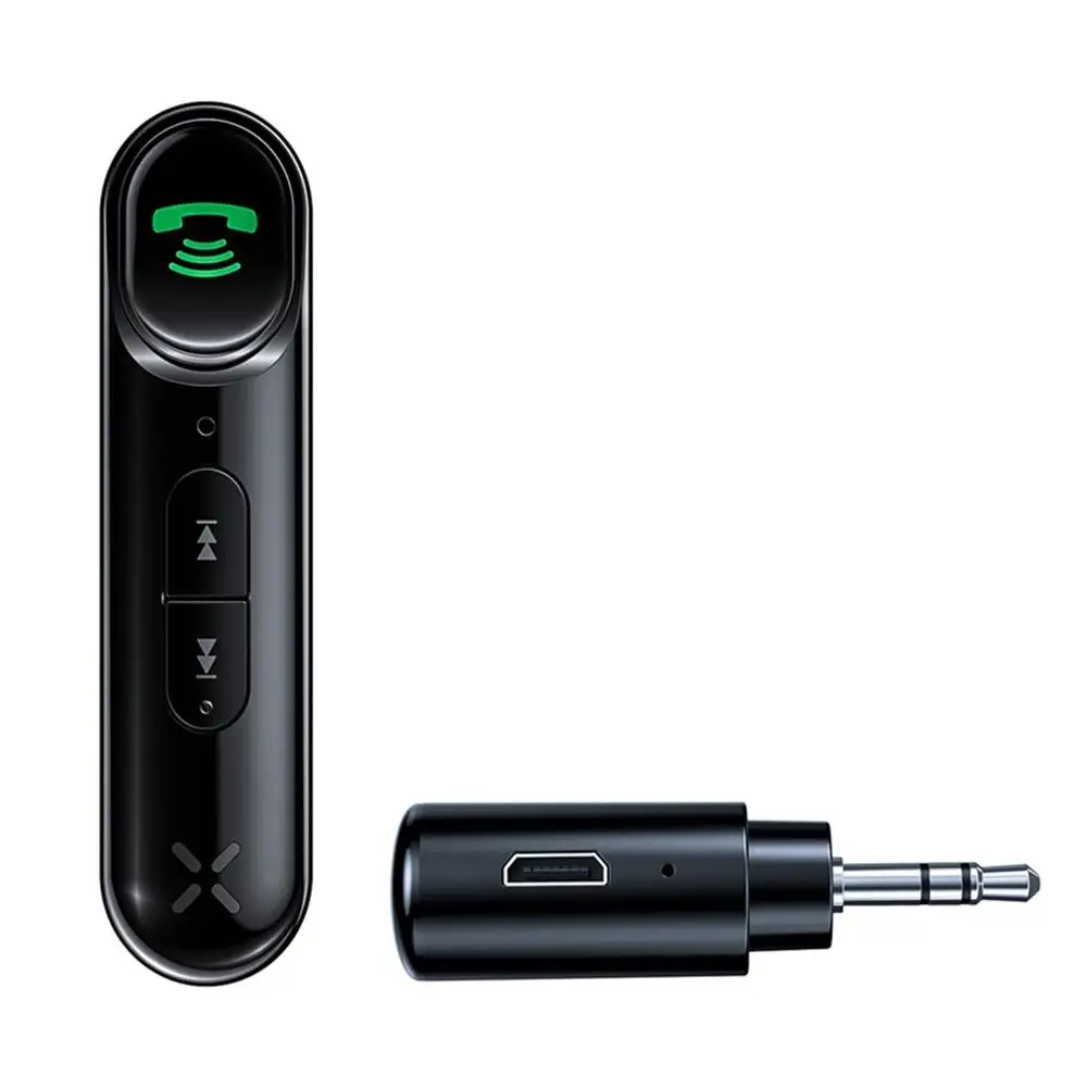 Автомобильный bluetooth-приемник 5,0, беспроводной 3,5 мм, автомобильный Aux 3,5 Jack, стерео адаптер, музыкальные наушники, аудио приемник для громкой связи