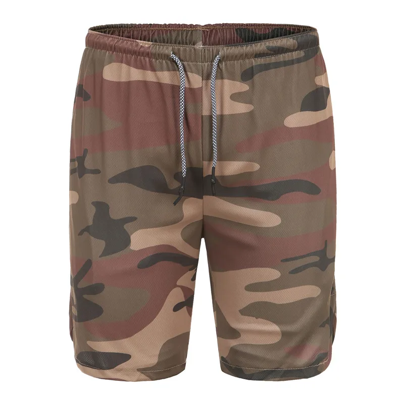 

2020 Men 2 in 1 Running Shorts Jogging Gym Fitness Training Quick Dry Beach Short Pants Male Summer Sports Workout Bottoms Cloth