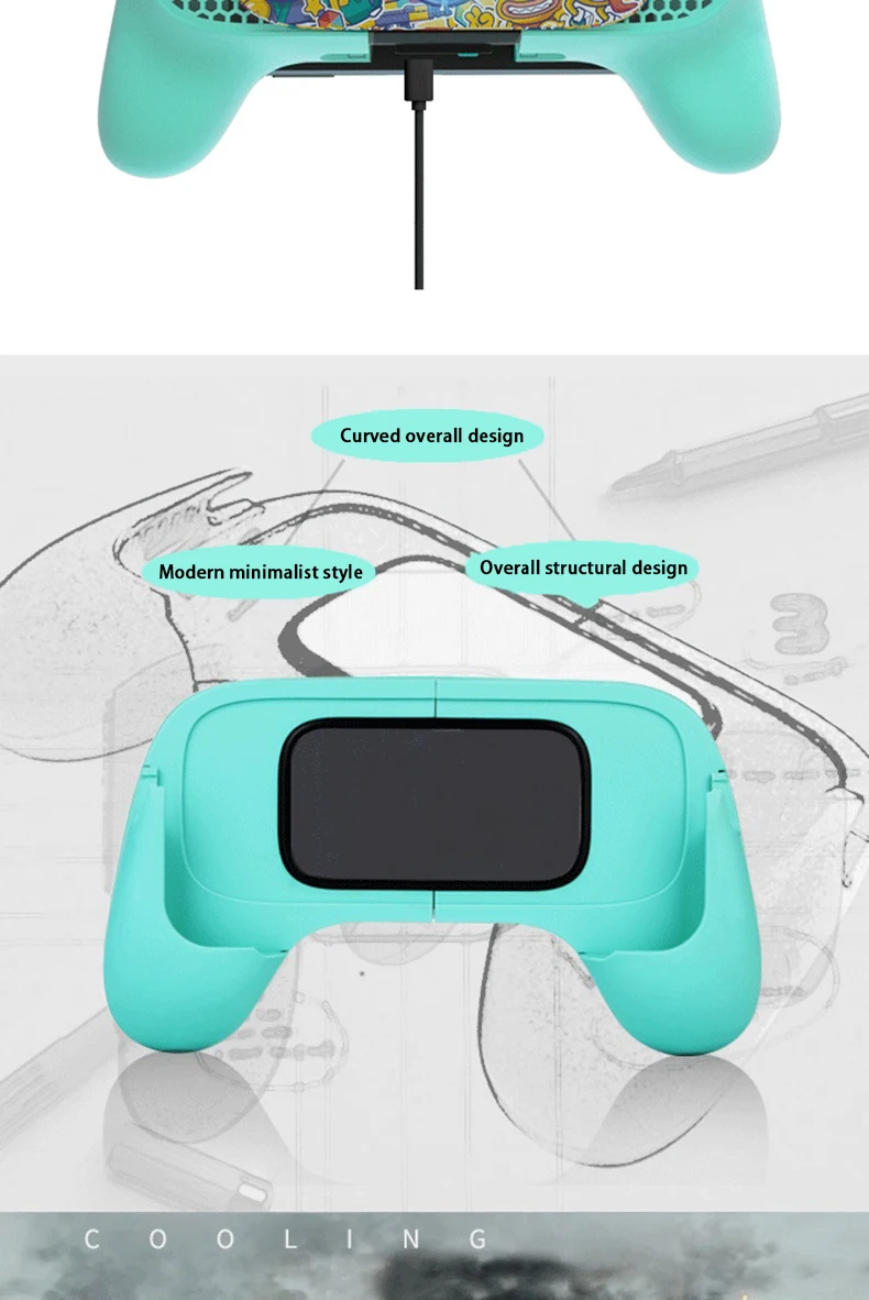 Мобильный кулер для телефона PUBG контроллер геймпад охлаждения для Iphone Android умный кулер для телефона s Чехол для мобильного телефона охлаждающий вентилятор