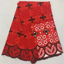 Швейцарское сухое кружево в Швейцарии высокое качество кружева модное женское хлопковое кружево «швейцарская вуаль» последние нигерийские кружевные ткани