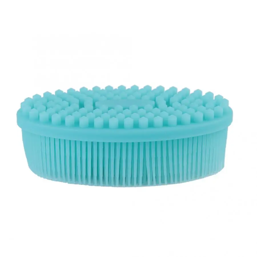 blue bath brush Надувные детские ванны для детей от 0 до 3 лет, душевые ванны, портативные складные ванны для новорожденных, Детская ванна, младенческий бассейн для мытья - Цвет: blue bath brush