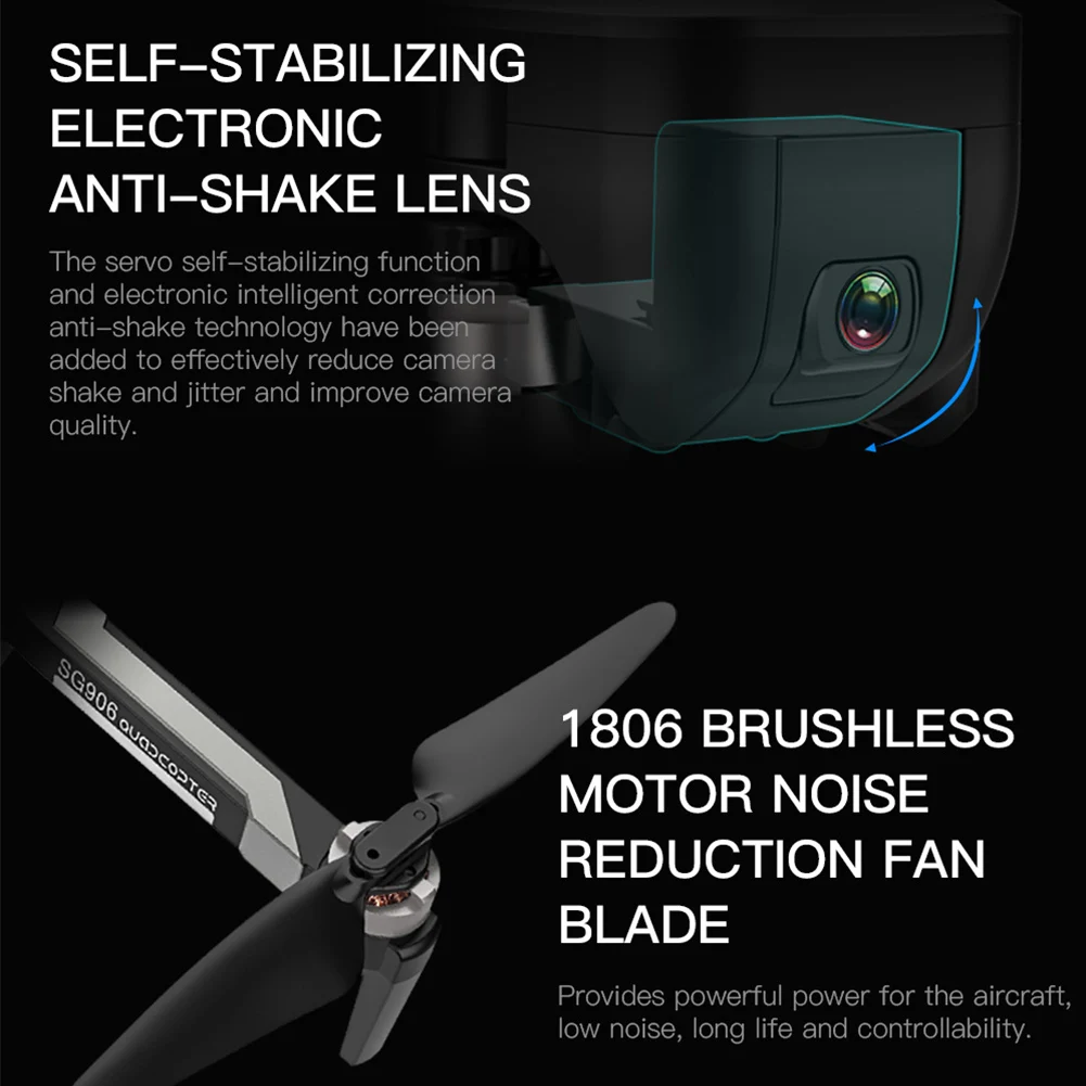 SG906 gps самолет Радиоуправляемый Дрон контроль скорости FPV прозрачная камера бесщеточный складной оптический поток высота удержания Квадрокоптер Открытый Wi-Fi